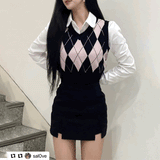 ダブルスリットミニスカート