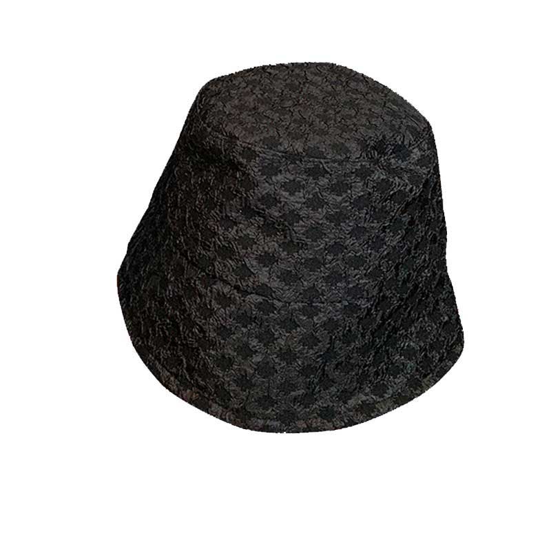 デザインリネンバケットハット