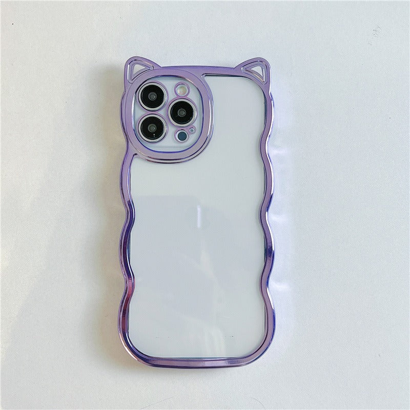 キャットグリッターiPhoneケース