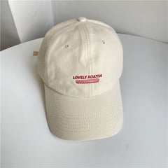 くすみパステルカラーキャップ