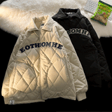 キルティングロゴジャケット
