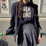 ビッグロゴ半袖パフニット