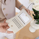 ハートチェックミニ財布