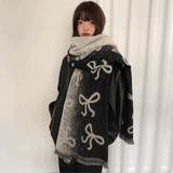 シックリボンパターンマフラー