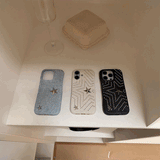 デニムスタッズスターiPhoneケース