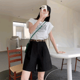 ベルトタックチノハーフパンツ