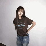 ブラウンミントTシャツ