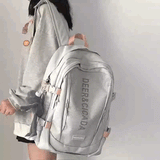 フロントメッシュサイドバックルリュック