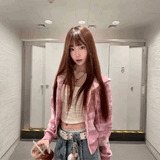 ピンクカモフラージュパーカー