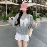 リボンワッペンスウェット