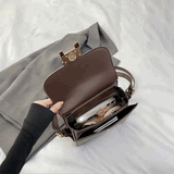 2wayクラシックレザーショルダーバッグ