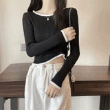 エンドラインリブニット