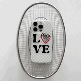 ラブドッグiPhoneケース