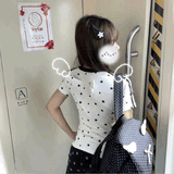 エンジェルスターVネックTシャツ