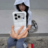 ぷっくりスクエアiPhoneケース