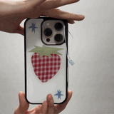 【iPhone17対応】ストロベリーチルiPhoneケース