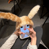 フード付きアニマルファーiPhoneケース