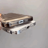 クリアダウンジャケットiPhoneケース