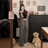 リラックススウェットフレアパンツ