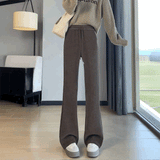 コーデュロイイージーフレアパンツ