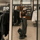 ストリートハイウエストタックデニム