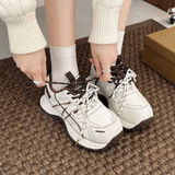 ドローストライプラインスニーカー