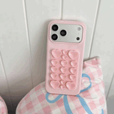 ハート吸盤カラーiPhoneケース