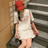 ティアードフリルレーススカート