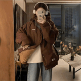 リバーシブルボアジャケットパーカー