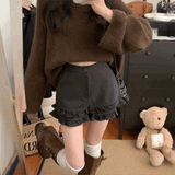 ダブルフリルショートパンツ