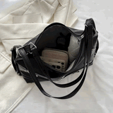 バタフライスタッズワイドトートバッグ