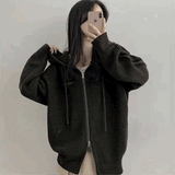 トラックニットパーカー
