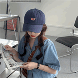 半袖デニムボタンシャツトップス
