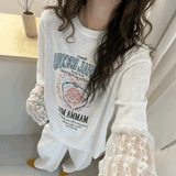 ヴィンテージスルーレイヤードTシャツ