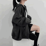 リラックスルーズパーカー