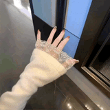 エンドレースミニリボンニット