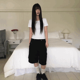 ワーキングハーフカーゴパンツ
