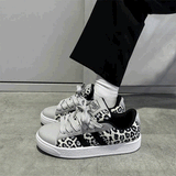 モノトーンレオパードスニーカー