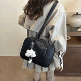 スクエアロングショルダートートバッグ