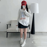 フラワープリントシアーロンT