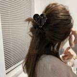 ハートラインストーンヘアクリップ