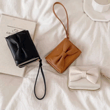 ビッグリボンストラップミニ財布