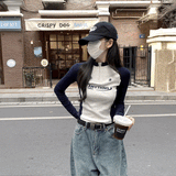 ノーカラーハーフジップフィットスウェット