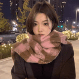 フレーバーギンガムチェックマフラー