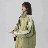 リバーシブルトラックボアジャケット