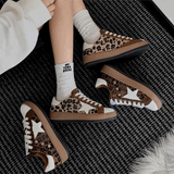 スターレオパードスニーカー