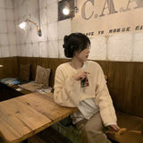 デザインホールクロップドニット