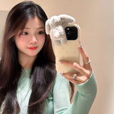 ひょっこりうさぎiPhoneケース