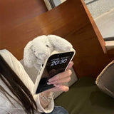 ひょっこりうさぎiPhoneケース