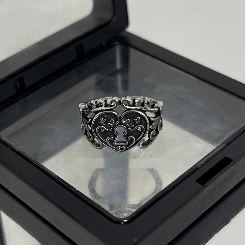 ハートゴシックシルバーリング